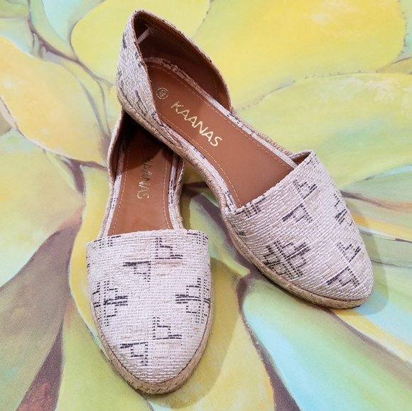 Anthropologie Shoes - Kaanas Tahiti d'Orsay Flats
